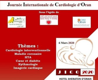 Journ&eacute;e Internationale De Cardiologie- Le 06 mars 2020- H&ocirc;tel Sheraton dOran
