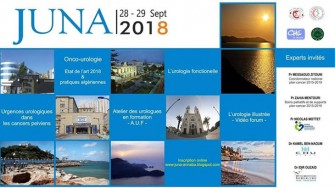 Journées Urologiques Nationales d&rsquo;Annaba ( JUNA)  - 28 et 29 septembre 2018 &agrave; Annaba 