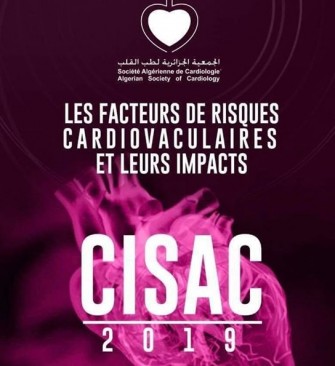 Congr&egrave;s international sur les facteurs de risques cardiovasculaire et leurs impacts de la CISAC - 21 au 23 novembre 2019 a lh&ocirc;tel el Aurassi, Alger