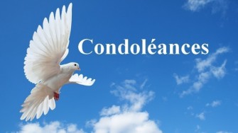 Condol&eacute;ances 