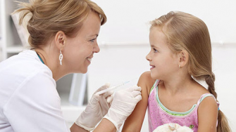 Vaccination contre la rougeole et la rub&eacute;ole