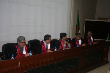 Soutenance de thèse du DR. Y.KITOUN et  Z. ADLENE