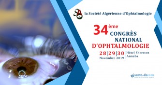 34&egrave;me congr&egrave;s de la Soci&eacute;t&eacute; Alg&eacute;rienne dOphtalmologie (SAO)- Les 28.29 et 30 novembre au Sheraton de Annaba
