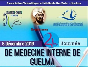  02 Journ&eacute;e Nationale de M&eacute;decine Interne de Guelma (JNMG)-05 D&eacute;cembre 2019