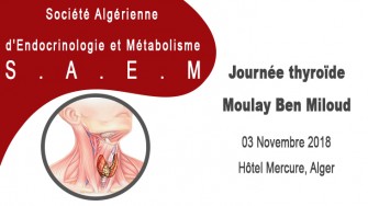 Journ&eacute;e Thyro&iuml;de Moulay Ben Miloud - 03 Novembre &agrave; Alger 