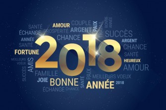 Bonne ann&eacute;e 2018 